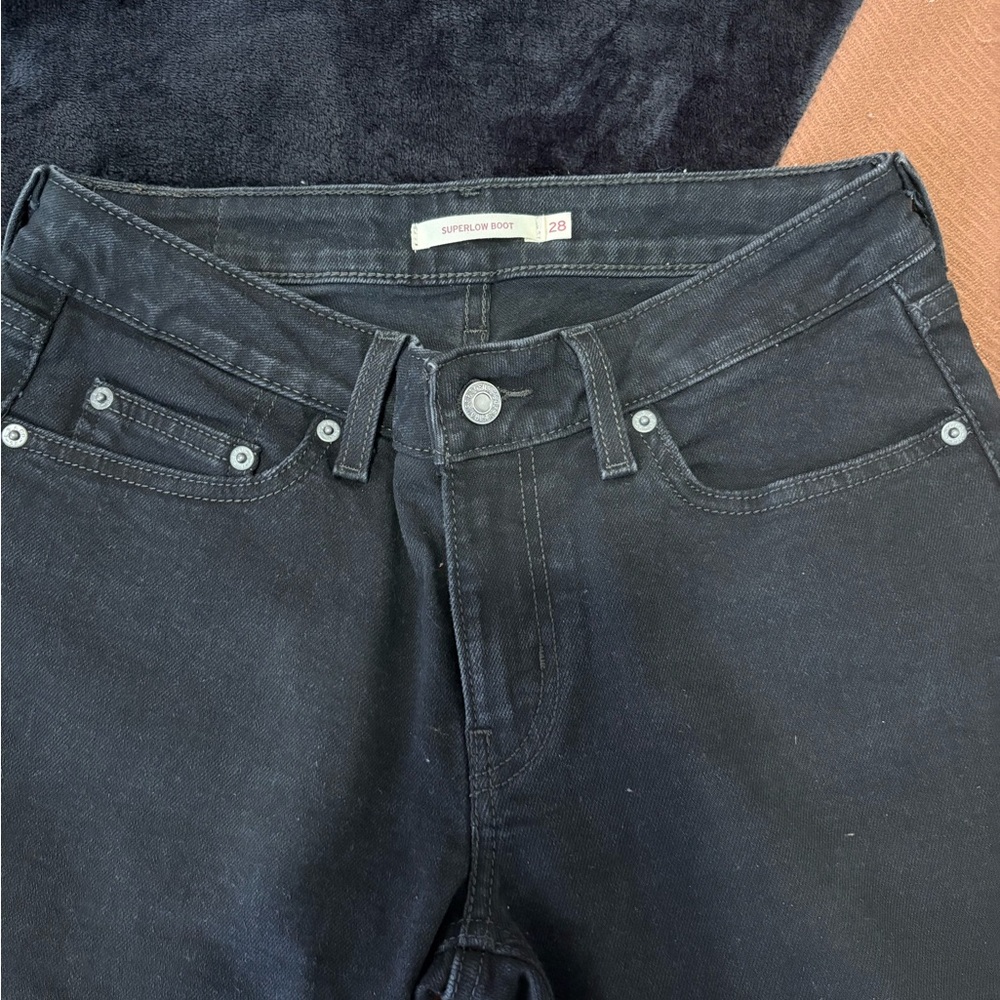 Levi super low bootcut jeans - Picture 2 of 4